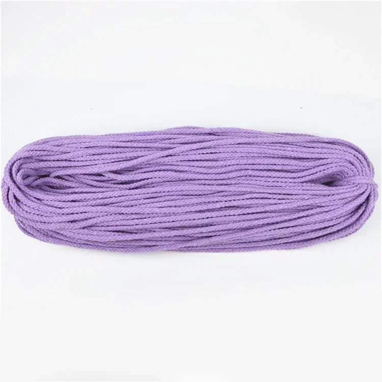 Premium Cotton Twisted Rope for Sewing & Crafting - 10M 5/7mm, Ideal for Bag Straps & Home Decor
