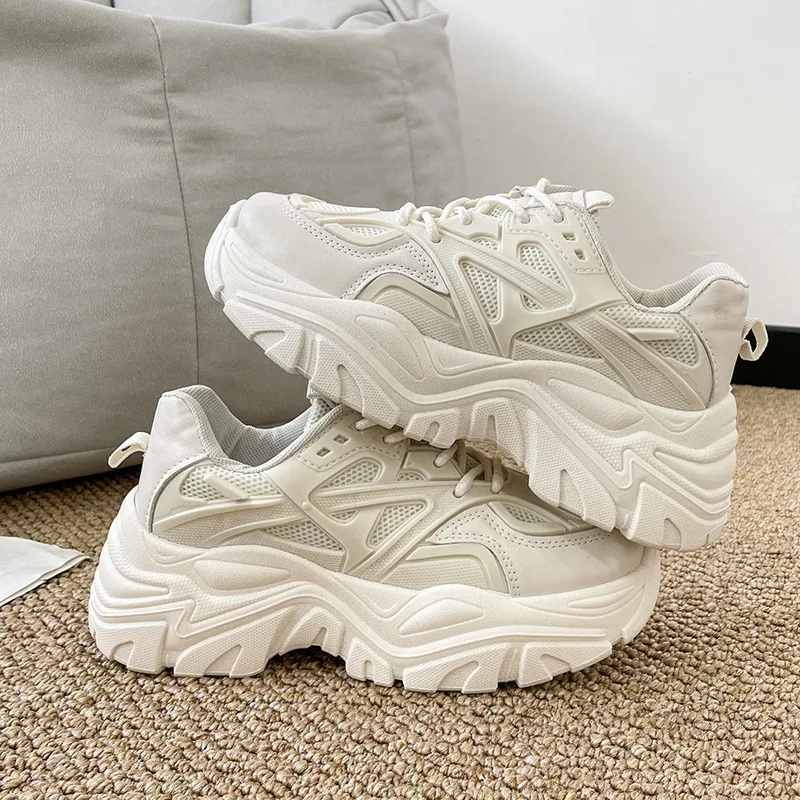 Women Summer Mesh Leather Sprot Shoes