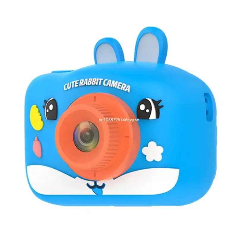 H9S Kids Camera Cartoon Children's Digital Camera 2.0" 4800W Front Rear Cameras New