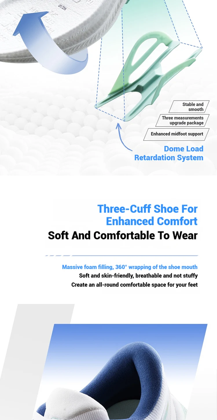 Xtep 2000km Plus Running Shoes packaging