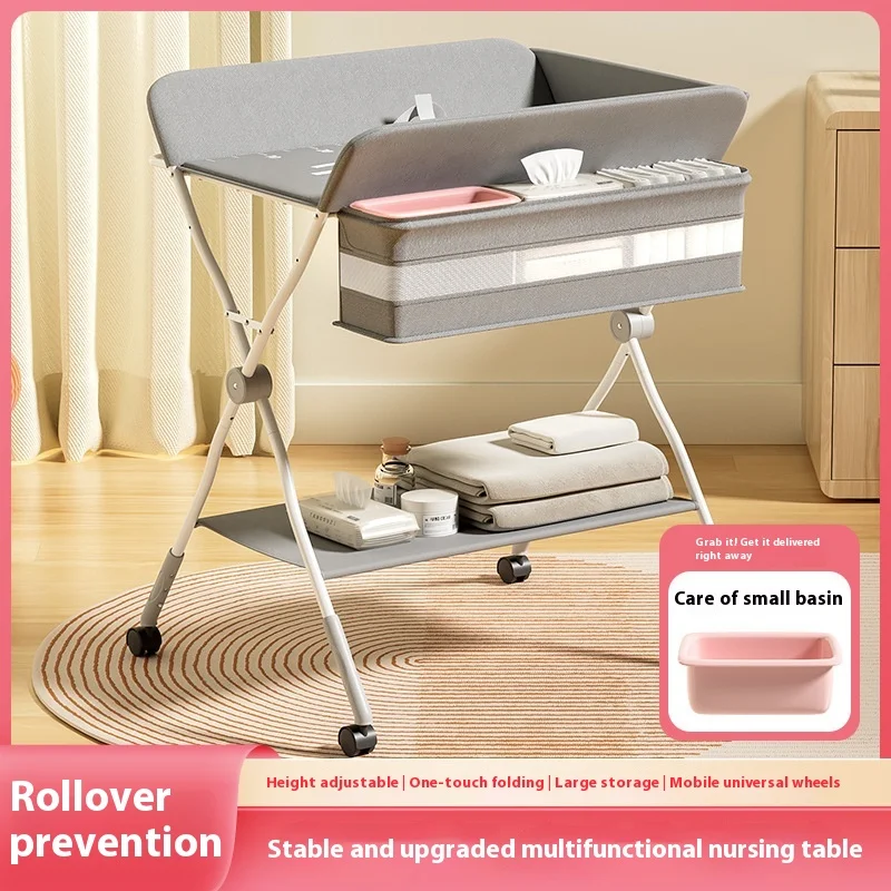 Adjustable Newborn Baby Changing Table Folding Diaper Table
