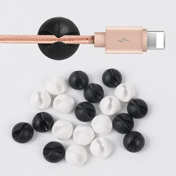 Rubber Cable Organizer Clip 1