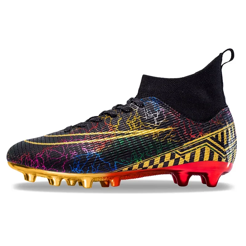 Football Boots TF/FG Training Grass Outdoor Professional Soccer Shoes Men Women Adult Teenager Non-Slip Soccer Cleats Sneakers
