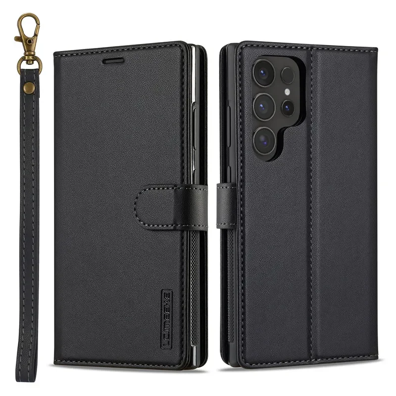 Premium Magnetic Flip Leather Phone Case with Wallet Card Holder