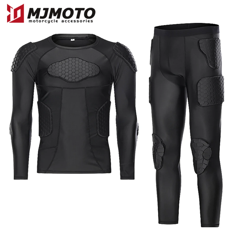 MotorcycleFullBodyArmorJacketProtectiveMotoUnderwearAnti
