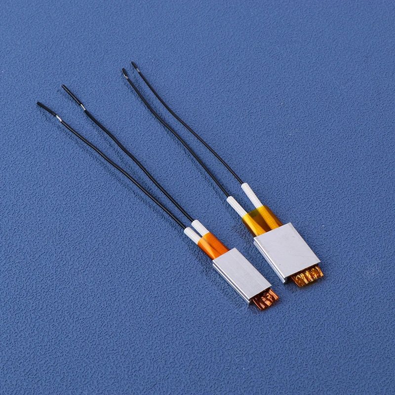 12V 80-220 Degree Thermostat PTC Aluminum Shell Ceramic Heater Element Heating Plate Heat Preservation Antifreeze Dehumidify