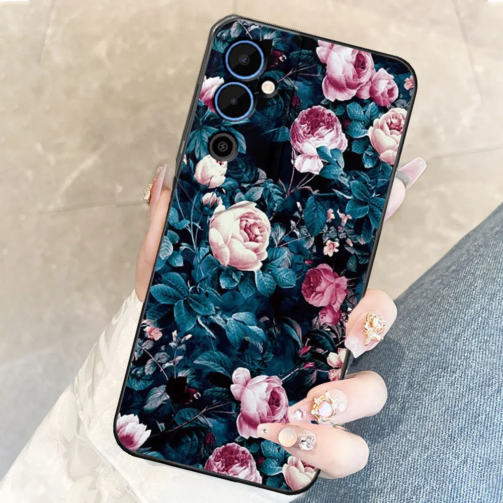 Marble Design Soft Silicone Phone Case, TPU Protective Bumper Cover