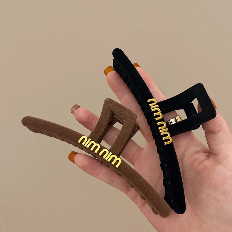 Plastic Hair Clips 13CM Korea Girls Hairpins Acetate Sheet Acrylic Crab hair Claw clips For Women