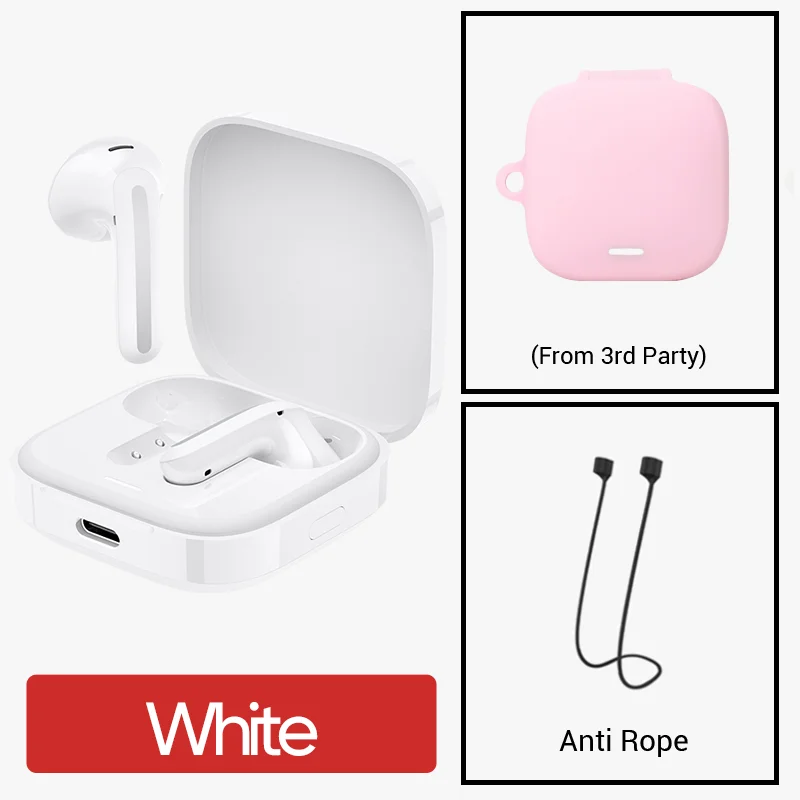 thumbnail image 1 of Nuevos auriculares Xiaomi Air 4 SE Bluetooth 5.4 con reducción de ruido de llamadas y micrófono dual con batería de 30 horas de duración 100% originales y nuevos, 1 of 5