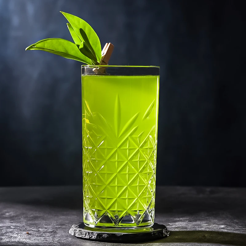 Long Island Iced Tea Haibo Cup, Cocktail Glass, Straight Body, Mojito Colin, Cocktail, Bar, Whiskey, Vintage