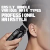 58981-202c79.jpg Kemei KM-1858 10W Barber Professional Electric Hair Clipper DLC Blade Trimmer Cordless USB Charging Rechargeable Hair Clippers