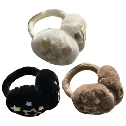 Adult Unisex Windproof Plush Ear Warmer Winter Student Outdoor Cycling Skiing Climbing Hiking Ear Warmer Cold Weather Dropship