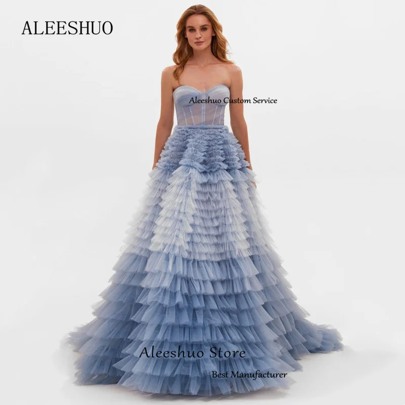 Рисунок 4 - Бальное платье Aleeshuo небесно-голубого