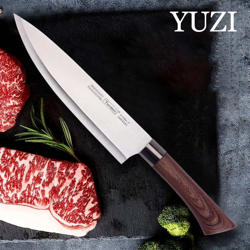 

High Quality 3Cr13 Stainless Steel Kitchen Knife Utility Chef Knife Cleaver Slicing Santoku Fish Filletting Kitchen Tool