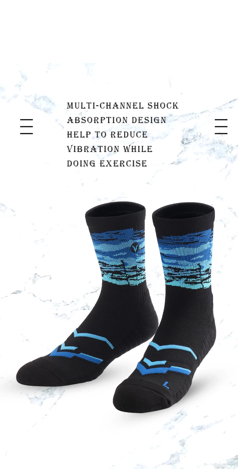 Women Sport Socks with Beach Tree Design