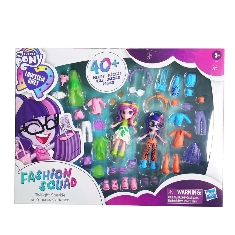 Y My Little Pony Equestrria Figure Toy Twilight Sparkle Princess Cadenza Fashion Friends Dress Up Girls Play House Doll