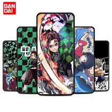 

Demon Slayer Kamado Tanjirou Case for Oneplus 9 10 Pro 8 8T 9R Nord 2 N100 N10 CE N200 5G Protection Cover Luxury Silicone Black