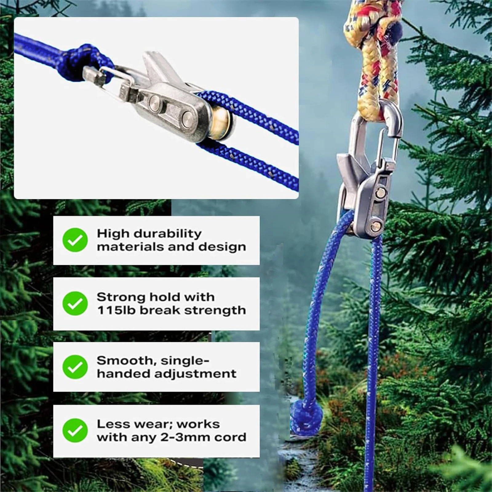 Paracord Rope Tensioner Tool 3