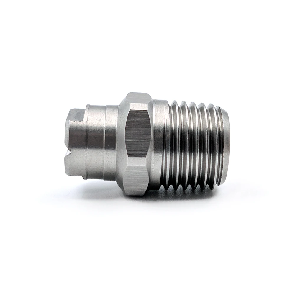 High Pressure Washing Jet Flat Fan Nozzle,MEG High Pressure Road Sweeper Spray Nozzle,1/4"Industrial Cleaning Nozzle 5