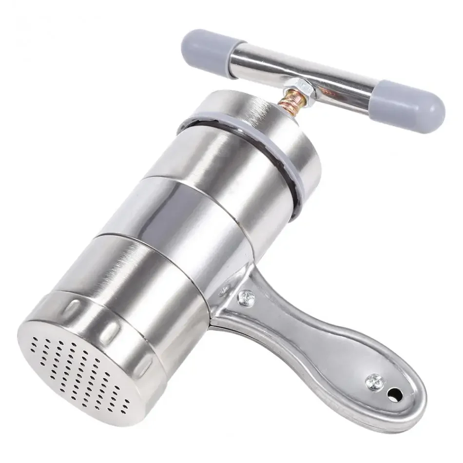 1PC domowa ręczna maszyna do robienia makaronu ze stali nierdzewnej nacisk dłoni maszyna do makaronu urządzenie do gotowania makaronu z 5 modelami 10 Sdf02e8f3c4a144ad9821d4f69d21274f9 1PC domowa ręczna maszyna do robienia makaronu ze stali nierdzewnej nacisk dłoni maszyna do makaronu urządzenie do gotowania makaronu z 5 modelami