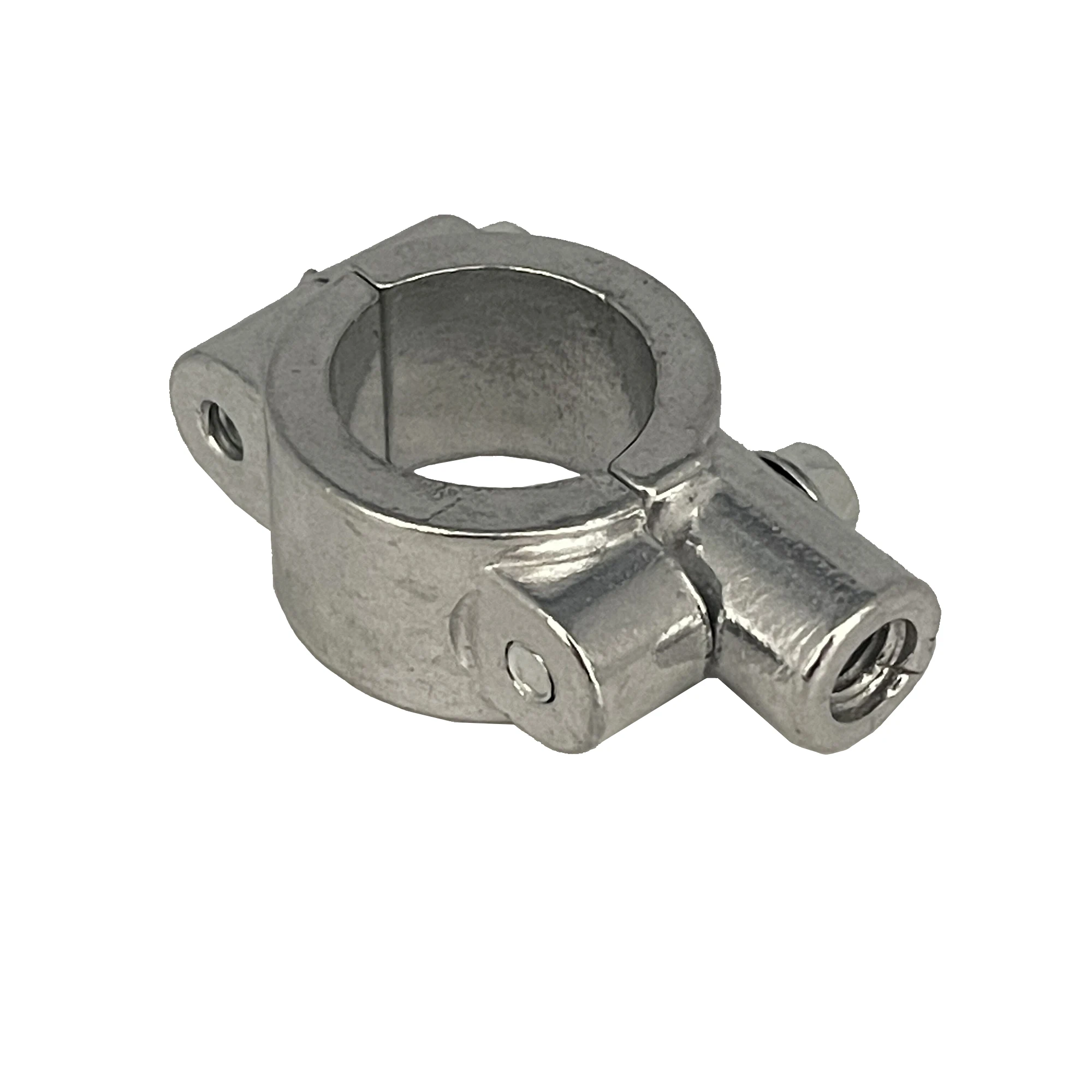 22mm/25mm Handlebar Bracket Clamp M8/M10 Thread Motorcycle Mirror Mount Clamp Rear View Mirror Holder Adapter Silver/Black motorcycle mirror motorcycle mirrors motorcycle mirror mount motorcycle mirror bracket