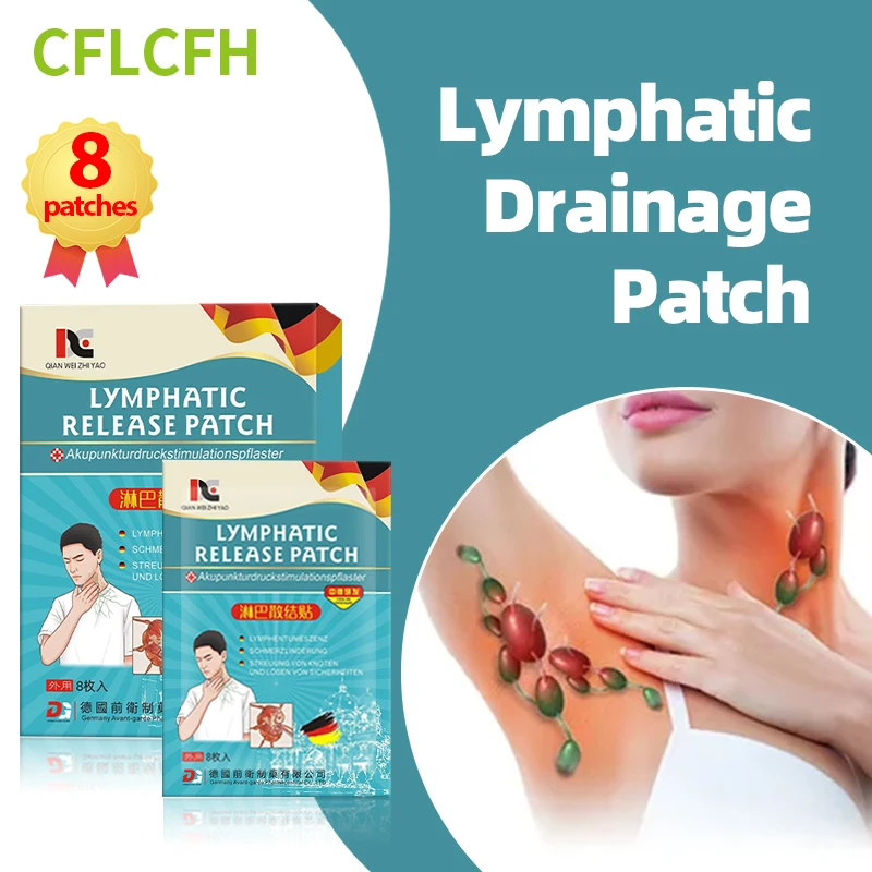 

Lymphatic Detox Herbal Patch Lymph Nodes Armpit Drainage Cream For Neck Breast Anti-Swelling Treatment German Secret Recipe