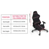 Gaming Chair Cover-Gaming Chair seat Cover 4pc/Set Gaming Chair Covers Stretchable with armrest Covers/Chair Back Covers/Chair s 6