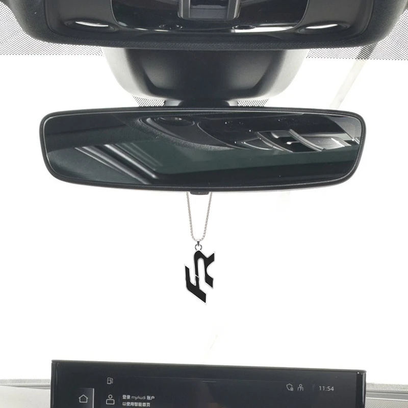 FR Emblem Car Interior Pendant Auto Rearview Mirror Ornaments Decoration For Ibiza Leon Ateca Exeo Alhambra Tarraco Exeo car decoration accessories,car figurine ornament,car pendant