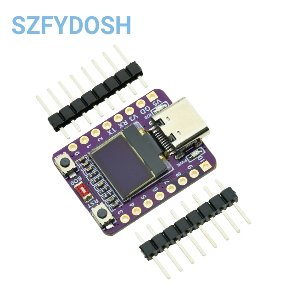 รูปสินค้า โมดูลไร้สาย ESP32-C3 + OLED 0.42 นิ้ว สำหรับ Arduino