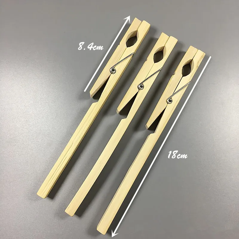 

Bamboo Test Tube Clamps Teaching Instruments Supplies Glass Test Tube Supporting 18CM Chemistry Laboratory Fixed Test Tube Clamp