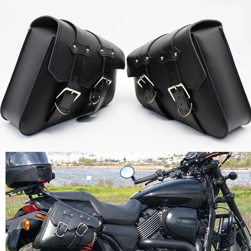 Dual Motorcycle Saddlebag Set - Multifunctional Universal Pannier Bags