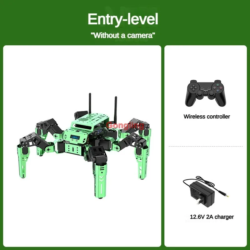 Hiwonder JetHexa ROS Hexapod 지원 Lidar 깊이 카메라 SLAM 매핑 및 내비게이션 키트(제트슨 나노 프로그래밍 가능 로봇 키트용)