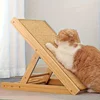 Sturdy Sisal Cat Scratching Post - Sofa-Safe Design, Durable Natural Sisal Material Promotes Healthy Nail Care and Furniture Protection, Ideal Gift for Cats, Simple Pet Accessory, Safe Pet Material, a Must-Have for Pet Lovers 3