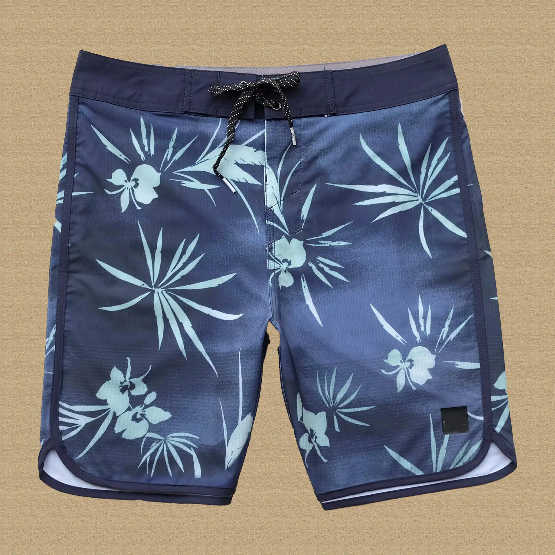 Men's Boardshorts Wholesale Drawstring Casual Waterproof Board Swim Trunks Beach  Shorts Swimming Surfing Summer Short Pants 4