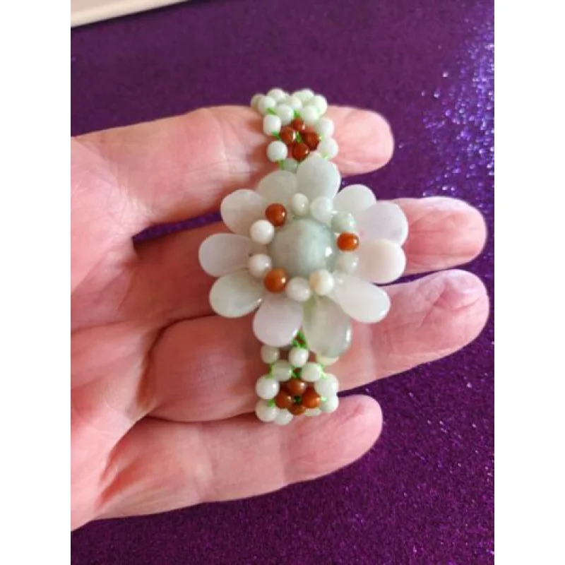 

Bridesmaid Gift Burmese Jade Bracelet