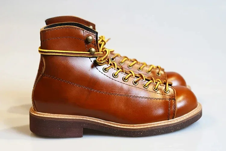 BNMGBGI Herren Leder Chelsea Stiefel 5