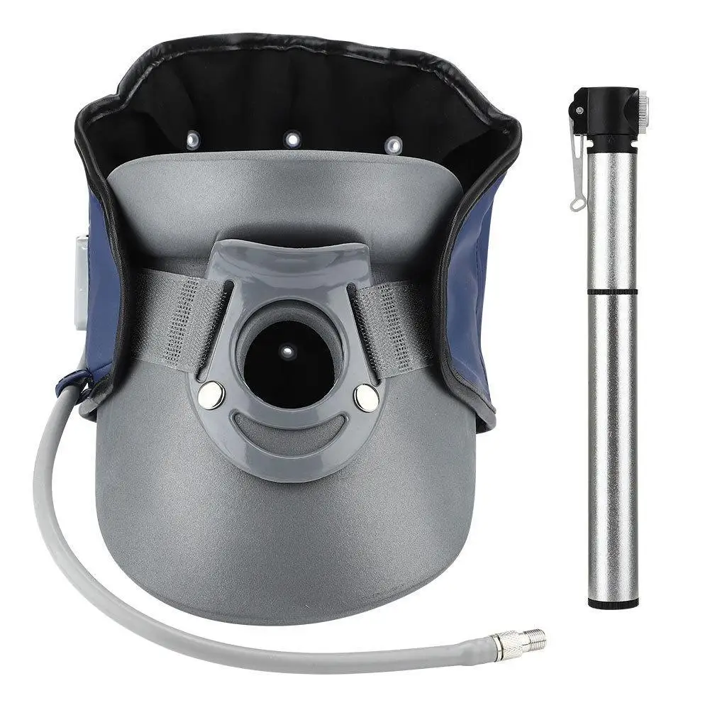 

Регулируемая коррекция шеи Растяжитель шеи надувная Шейная терапия защита шеи снятие усталости инструмент