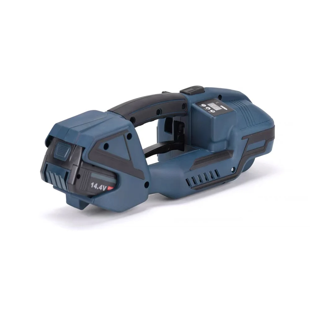 V2 Strapping Machine Automatic Packaging Tool for 13/16mm PET PP Belt Banding with 4000mAh Large Capacity Battery Baler Machine