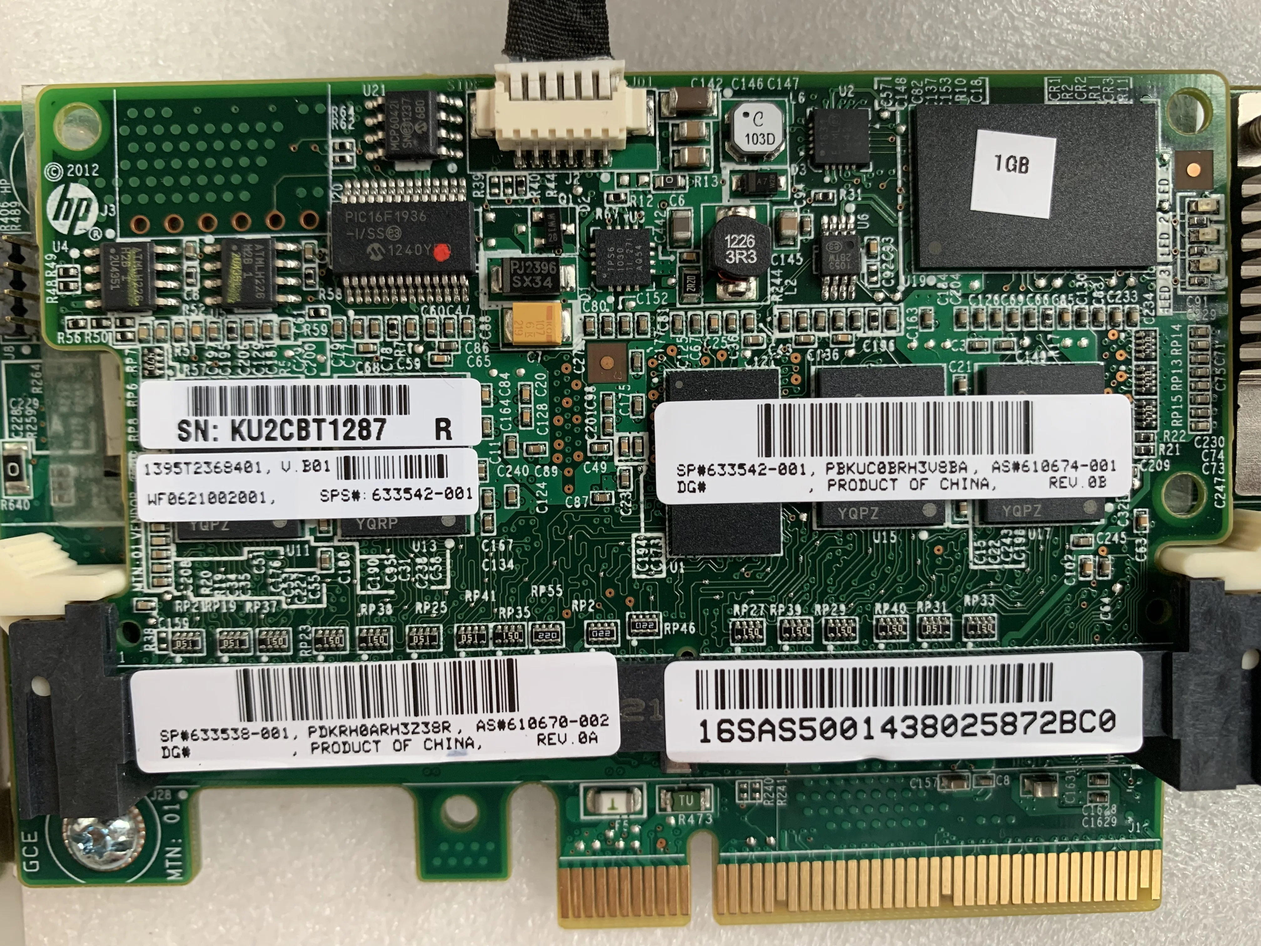 Matriz Inteligente P420 Cartão Controlador 1gb 2gb 6gb Sas Fbwc - Imagem 3