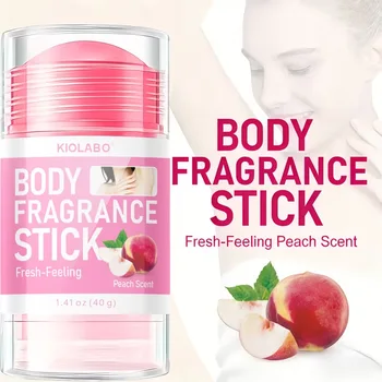 KIOLABO Peach Fresh and Dry Deodorant Stick - Eliminates hand and foot odor, leaving a fresh and cool fragrance 1