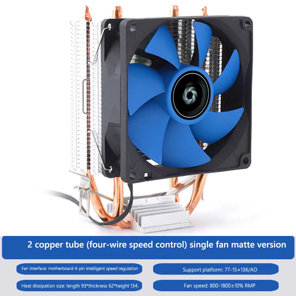 3/4 Pin PC CPU Cooler Heatsink 6 Heatpipes 9cm Quiet Fan Cooling Fan Cooler Radiator For 775 115X 1366 2011 X58 X79 X99 299 - View #10
