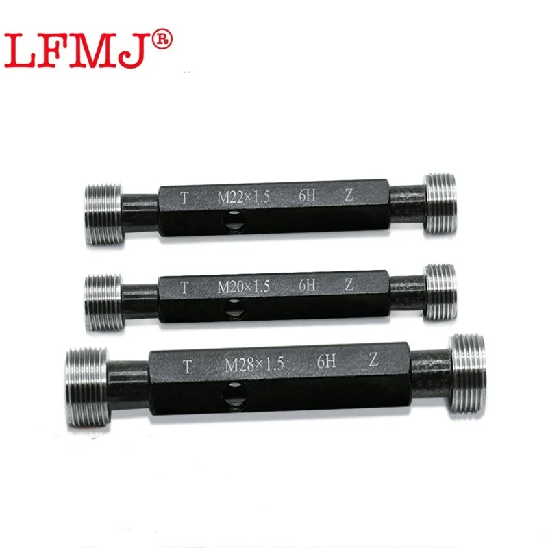 1pcs 6H M59-M71 강철 미터법 나사 표준 미세 스레드 플러그 게이지 고품질 도매 측정 도구 M59M60M61M62M63M64-M71