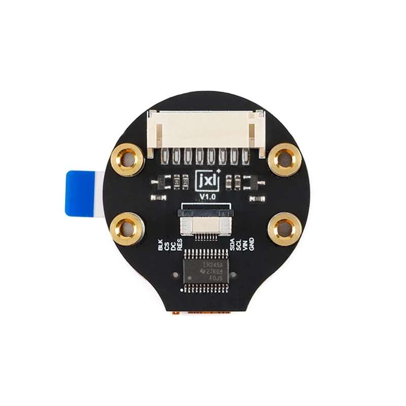IPS ÷ TFT LCD ÷ ,  PCB  LCD ũ, 4 ̾ SPI ̽, 1.28 ġ
