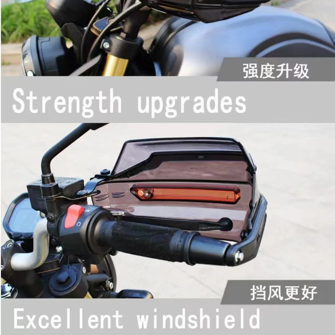 New motorcycle handlebars, windproof handguards, enlarged anti fall windproof covers, universal motorcycle accessories