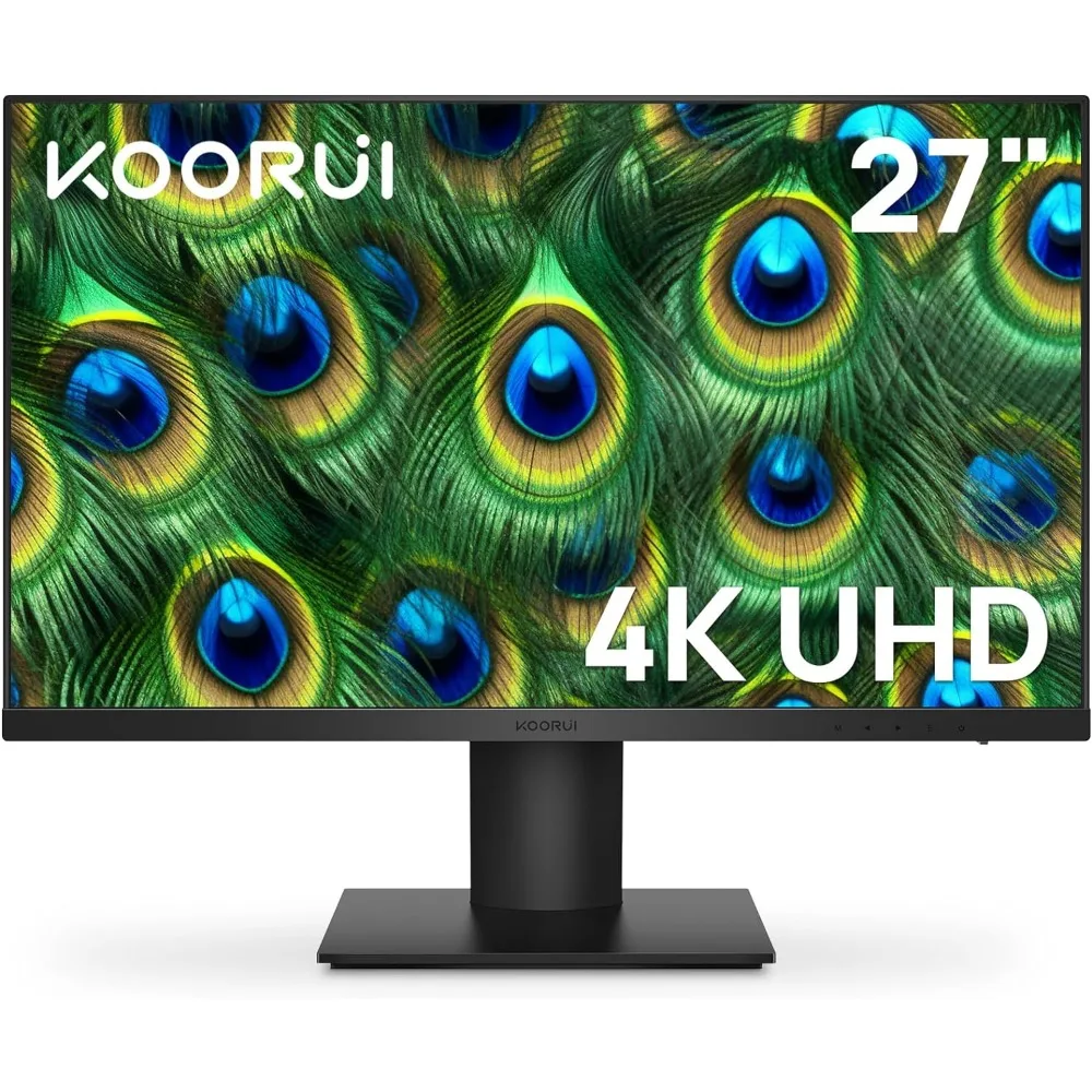 

4K Monitor 27 inch 3840 X 2160 UHD Gaming Monitor, IPS with VESA, HDR10, 90% DCI-P3, HDMI, DisplayPort Computer Monitor