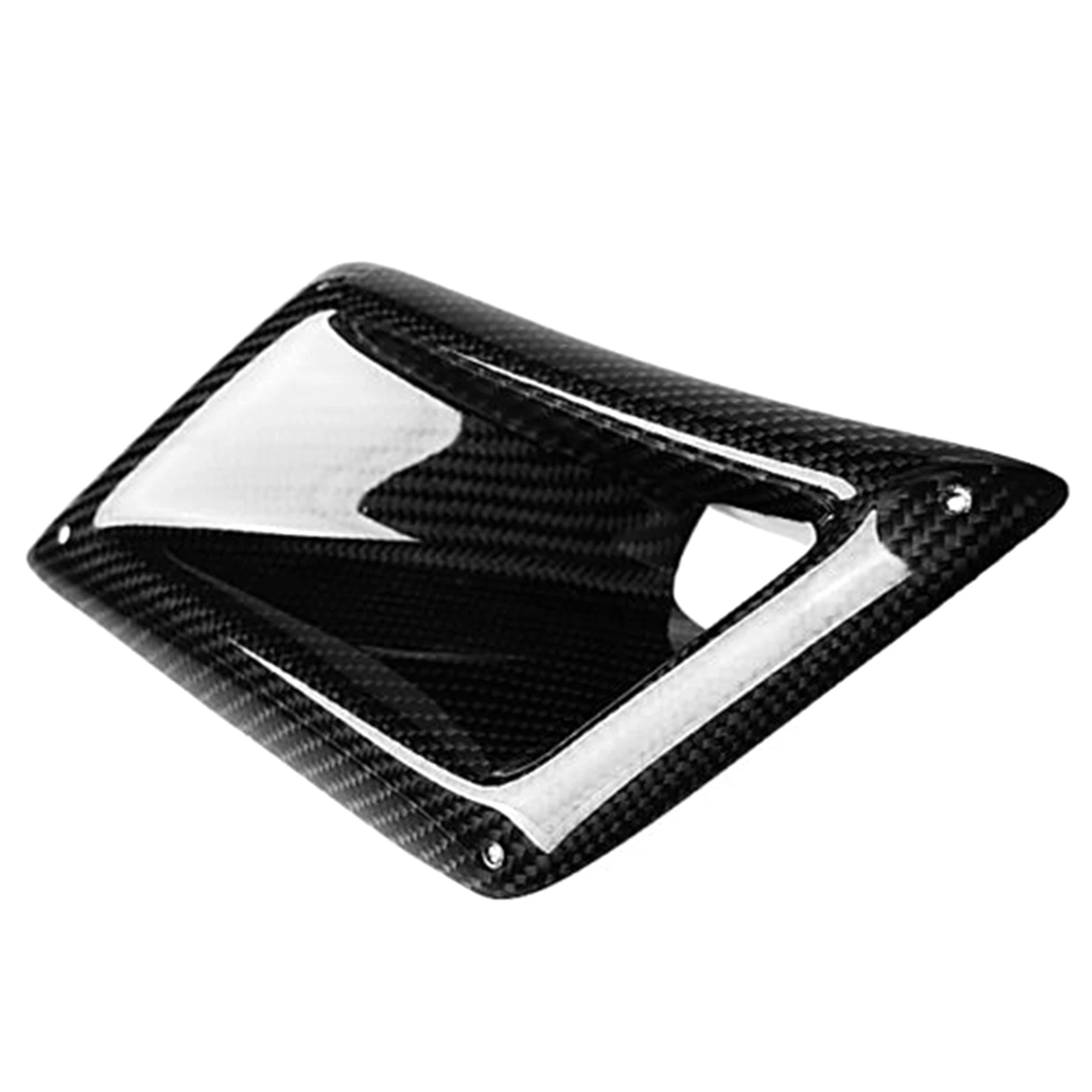 

Left Side Real Carbon Fiber Board Car Front Bumper Air Vent Intake Outlet Duct Cover Trim for Nissan 350Z Z33 2003-2009