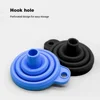 Car Engine Funnel Universal Silicone Liquid Funnel Washer Fluid Change Foldable Portable Auto Engine Oil Petrol Change Funnels 6