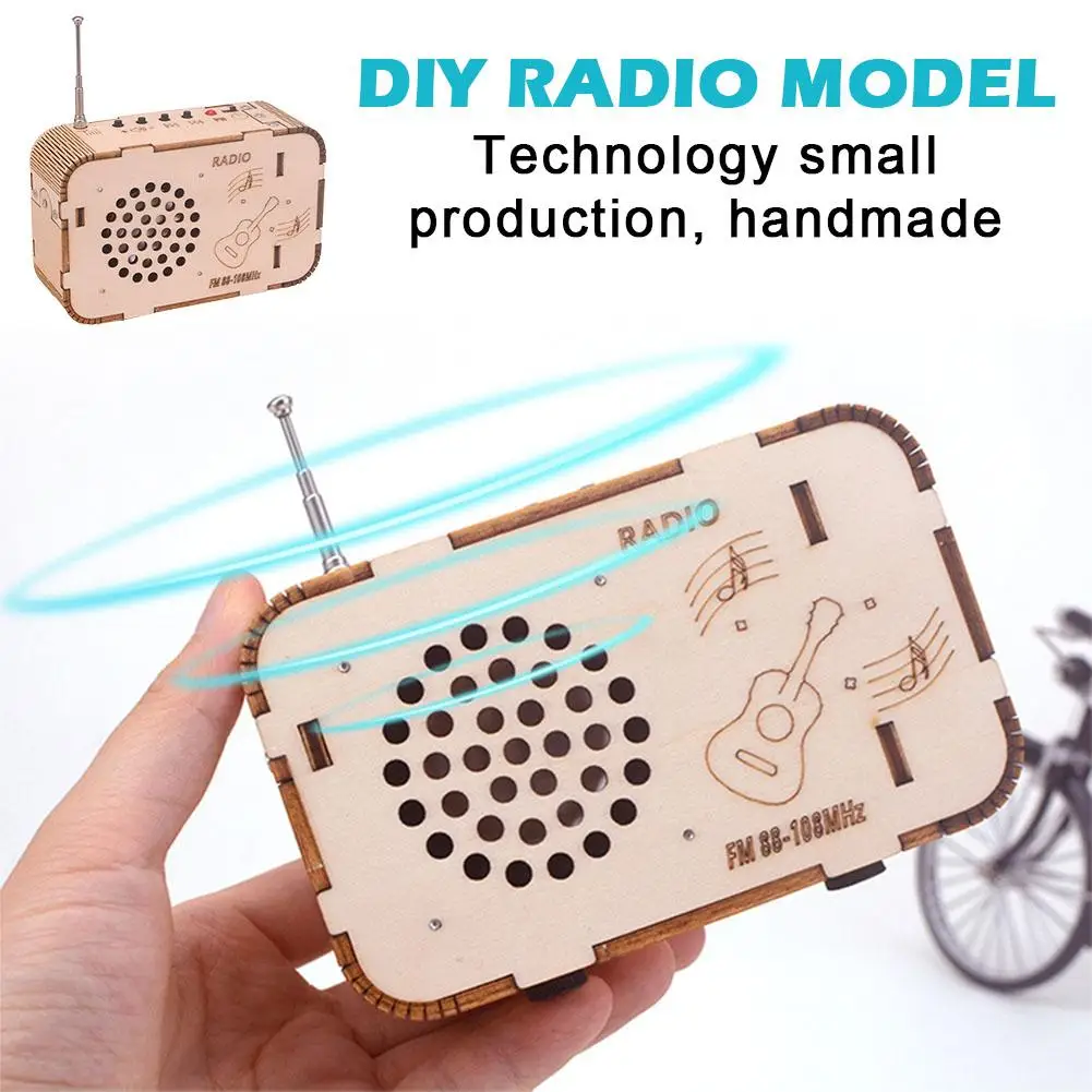 

Diy Fm-радио Модель Дерево для мальчиков девочек Kidssciencetechnology изобретение ручной работы самостоятельной сборки материалы игрушки ручной работы T4c7