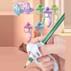 Silicone Pencil Grips Children's Writing Pencil Pen Holder Five Fingers Fixed Handwriting Posture Correction Assisted Grip 2