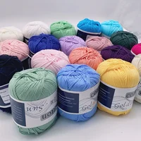 100% Cotton Yarn for Crocheting and Knitting, Medium-Weight DIY Craft Yarn for Sweaters,Scarves,Hats,Gloves - 50g/170m Per Skein 2